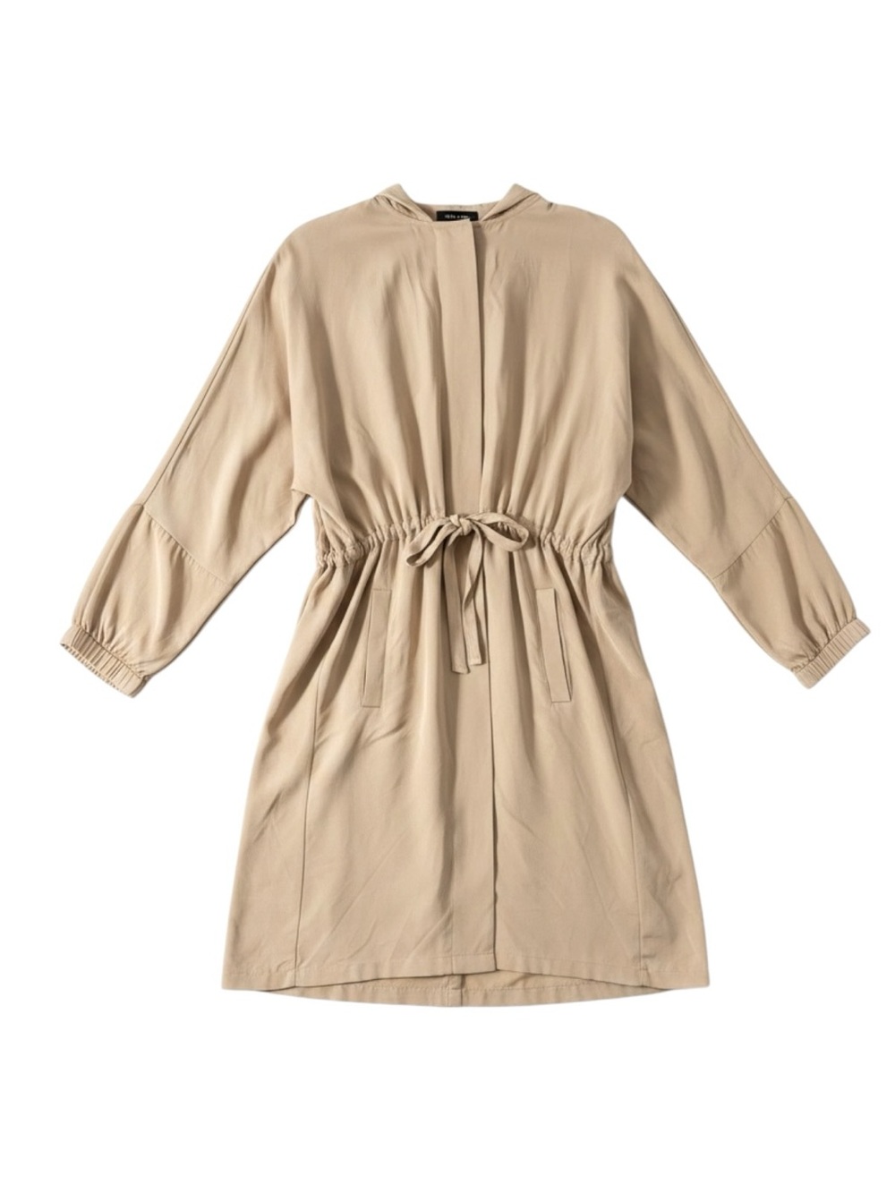 Tibi Lightweight Hooded Trench
